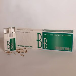 BB MENTHOL CIGARETTES (KING SIZE)