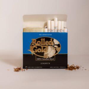 ROLLED GOLD LIGHTS (KING SIZE)