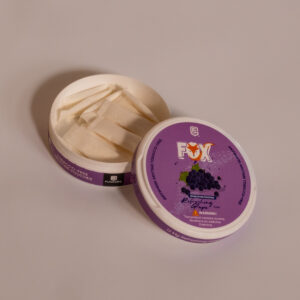 FOX refreshing grape 12mg nicotine pouches
